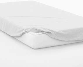 Σεντόνι Υπέρδιπλο Με Λάστιχο (160x200+30) Dimcol Exotic Line Λευκό