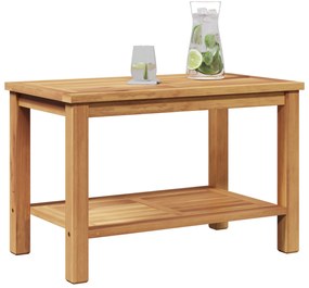 vidaXL Τραπεζάκι σαλονιού Καφέ 70 x 40 x 45 εκ. Μασίφ ξύλο teak
