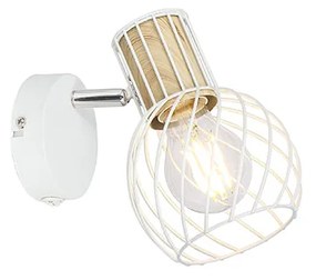 Απλίκα Globo Lighting Luise 54012-1 Λευκό