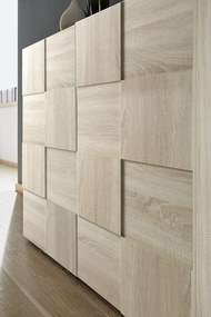 Έπιπλο Τηλεόρασης Ανθρακί Οξειδωμένο 121x43x57
