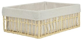 Καλάθι Αποθήκευσης Και Οργάνωσης Nest Μπεζ 32x24x12cm Estia 02-28015