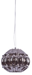 SE4344-01 NADIA PENDANT SMOKE GLASS E4