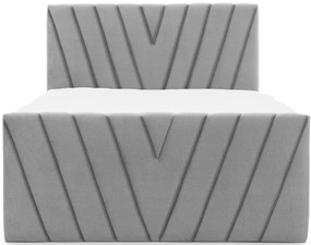 Επενδυμένο κρεβάτι Alba-Gkri Anoixto-160 x 200