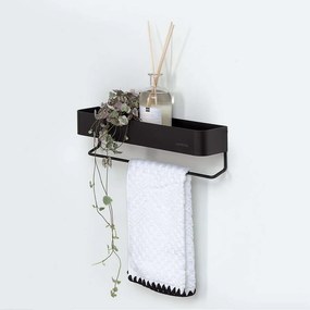 Brix black small ράφι + κρεμάστρα Sealskin