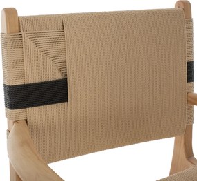 ΠΟΛΥΘΡΟΝΑ BAND RUBBERWOOD ΚΑΙ ΣΧΟΙΝΙ 62,5x60x88Yεκ.HM9324.01
