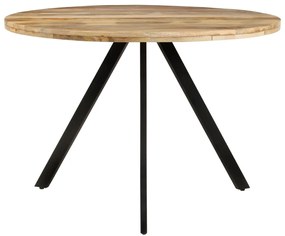 vidaXL Τραπεζαρία 110 x 75 εκ. από Μασίφ Ξύλο Μάνγκο