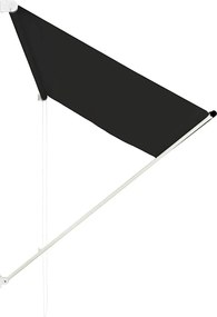 vidaXL Τέντα Συρόμενη Ανθρακί 250 x 150 εκ.