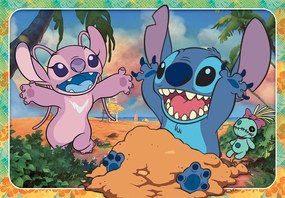 Clementoni Παιδικό Παζλ Maxi Supercolor Disney Stitch 60 τμχ