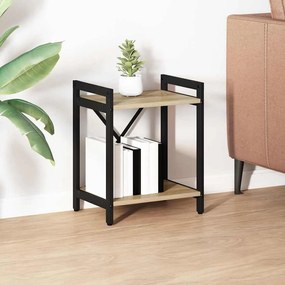 vidaXL Ράφι Βιβλίων Δρύς Sonoma 40 x 30 x 50 cm Επεξεργασμένο ξύλο