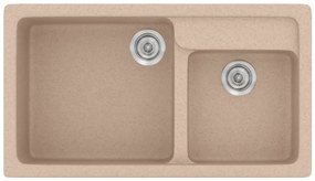 Sanitec Classic 317 Granite Sand Νεροχύτης