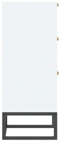 vidaXL Συρταριέρα Λευκή 60 x 30 x 75 εκ. από Επεξεργασμένο Ξύλο