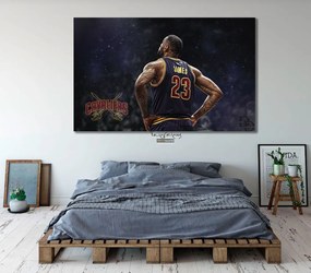 Πίνακας σε καμβά NBA LEBRON KNV900 45cm x 65cm