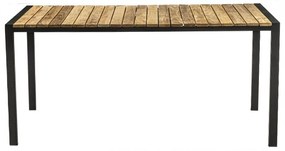 Τραπέζι Κήπου Falcon/T Table 02-00-1264 167x80x78cm Black-Teak
