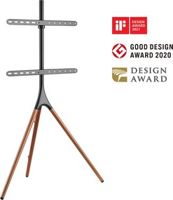 POWERTECH βάση τηλεόρασης δαπέδου PT-1400, 45-65", έως 32kg