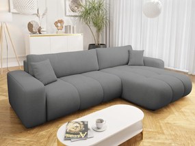 Γωνιακός καναπές Furyn L Maxi-Gkri Skouro