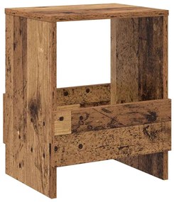 vidaXL Ράφι Περιοδικών Παλιό ξύλο 35 x 30 x 45 εκ.