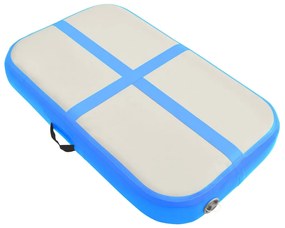 vidaXL Στρώμα Ενόργανης Φουσκωτό Μπλε 60 x 100 x 20 εκ. PVC με Τρόμπα