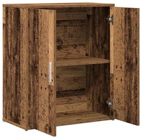 vidaXL Highboard 2 pcs Παλιό ξύλο 60 x 31 x 70 εκ Επεξεργασμένο ξύλο