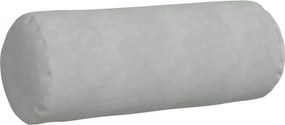 vidaXL Μαξιλάρια Στήριγμα 2 pcs Ανοιχτό γκρι Ø 25 x 70 cm