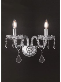 Φωτιστικό Τοίχου Incanto I-INCANTO/AP2 Clear Glass