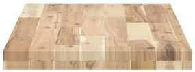 vidaXL Ράφια Κρεμαστά 2 Τεμ. 100x40x4εκ Ακατέργαστο Μασίφ Ξύλο Ακακίας