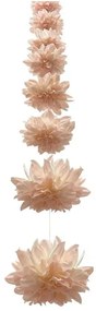 Τεχνητή Γιρλάντα Ντάλια 00-23861-10-1 Φ12x180cm Somon Marhome Ύφασμα,Πλαστικό