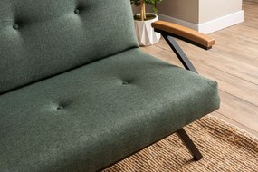 3-Seat Sofa-Bed Zven - Green Green