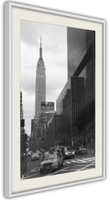 Αφίσα - Empire State Building - 40x60 - Μαύρο - Χωρίς πασπαρτού