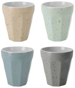 Σετ Κούπες από πορσελάνη χωρητικότητας 250ml - 4 τεμάχια