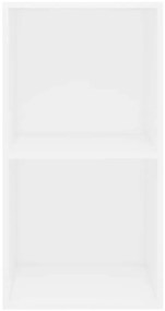 vidaXL Βιβλιοθήκη Λευκό 40x30x76,5 cm Ξύλινη κατασκευή