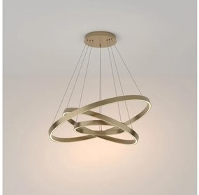 Κρεμαστό Φωτιστικό Οροφής LED 115W Rim 3000K Φ80 MAYTONI-MOD058PL-L100BS3K-Ορείχαλκος MOD058PL-L100BS3K
