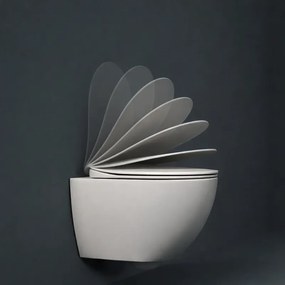 Creavit Free FE320 White Matt - Κρεμαστή Λεκάνη