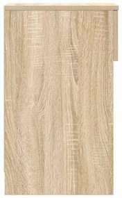 vidaXL Κομοδίνο με συρτάρι Sonoma Δρυς 20x36x60 εκ.