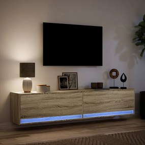 ΈΠΙΠΛΟ ΤΟΙΧΟΥ ΤΗΛΕΟΡΑΣΗΣ ΜΕ LED SONOMA ΔΡΥΣ 180X31X38 ΕΚ. 3307949