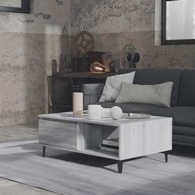 vidaXL Τραπεζάκι Σαλονιού Γκρι Sonoma 90x60x35 εκ. Επεξεργασμένο Ξύλο
