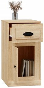 vidaXL Ντουλάπι με Συρτάρι Sonoma Δρυς 40x50x75 εκ. Επεξεργασμένο Ξύλο