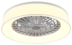 Ανεμιστήρας Οροφής Ø47cm Φωτισμός Led 26,8w 3000-6500K 2600lm White Trio Lighting Farsund R62662101