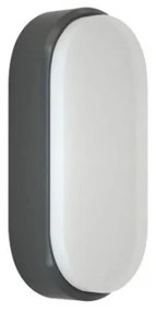 Απλίκα Φωτιστικό Τοίχου IP65 LED 15W 3000K-4000K-6000K Echo IT Lighting-80202930-Γκρι 80202930