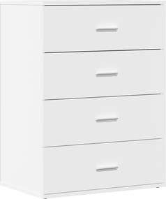 vidaXL Βοηθητικά Ντουλάπια 2 τεμ. Λευκή 60 x 39 x 80 εκ. Επεξεργ. Ξύλο