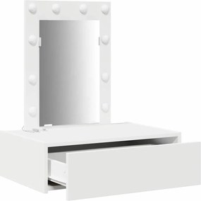 vidaXL Τραπέζι περιποίησης Λευκό 60 x 40 x 70 εκ. Επεξεργασμένο ξύλο
