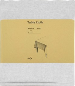 vidaXL Ύφασμα Τραπέζης Λευκό 140 x 140 cm τετράγωνο