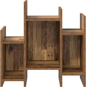 vidaXL Βοηθητικό ντουλάπι Παλιό ξύλο 60 x 26 x 60 εκ.
