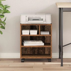 vidaXL Σταντ Εκτυπωτή Παλαιό ξύλο 41 x 32 x 48 εκ. Επεξεργασμένο ξύλο