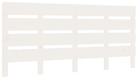 vidaXL Πλαίσιο Κρεβατιού Λευκό 120x190 εκ Μασίφ Πεύκο Μικρό Διπλό