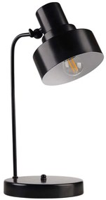 Φωτιστικό Επιτραπέζιο 534LUN6501 Φ14x41cm 1xE27 40W Black Opviq