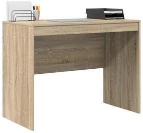 vidaXL Γραφείο Sonoma Δρυς 100 x 50 x 76 εκ. Επεξεργασμένο ξύλο
