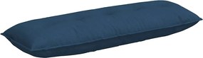 vidaXL Μαξιλάρι Πλάτης Μπλε 140 x 19 x 50 εκ ύφασμα