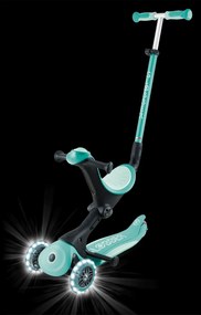 Globber Scooter Go.Up Deluxe Fantasy Lights Dark Mint