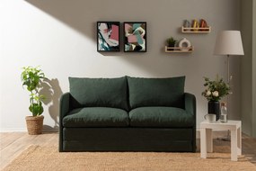Διθέσιος Καναπές Κρεβάτι Πράσινο MOZIL BASIS 148x70x66