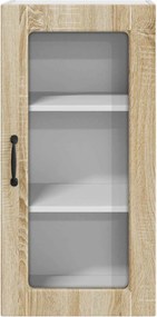 vidaXL Ραφιέρα τοίχου LUCCA 2 pcs Sonoma Δρυς 40 x 31 x 80 εκ.